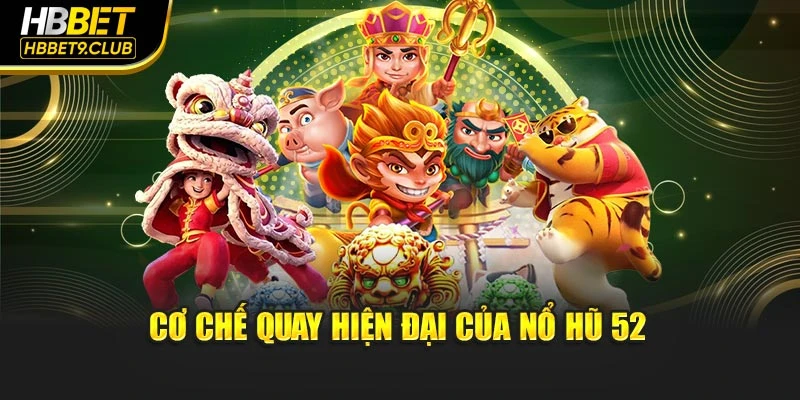 Cơ chế quay hiện đại của Nổ Hũ 52